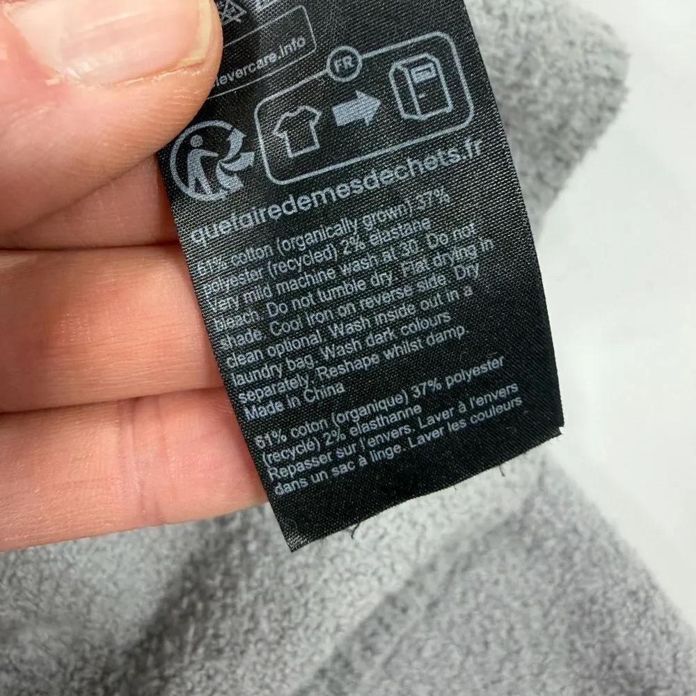 AllSaints Grey Oversized Sweater – Size M